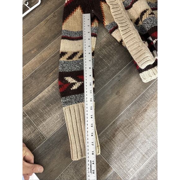 Aeropostale Wool Blend Multicolored Open Cardigan Women's Size Medium‎ - Picture 9 of 9